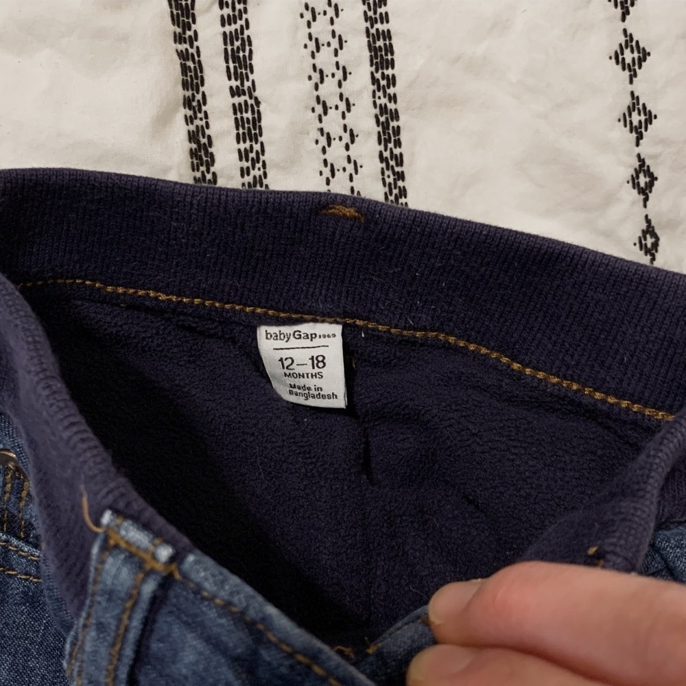 GAP Fleece lined denim - Picture 6 of 6